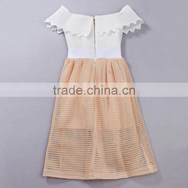 Slap-up Boat Neck Off the Shoulder Strapless Knee Length Prom Dresses