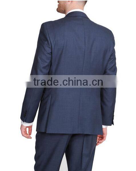 Men's Blue Shark Wool Suit Jacket Separate