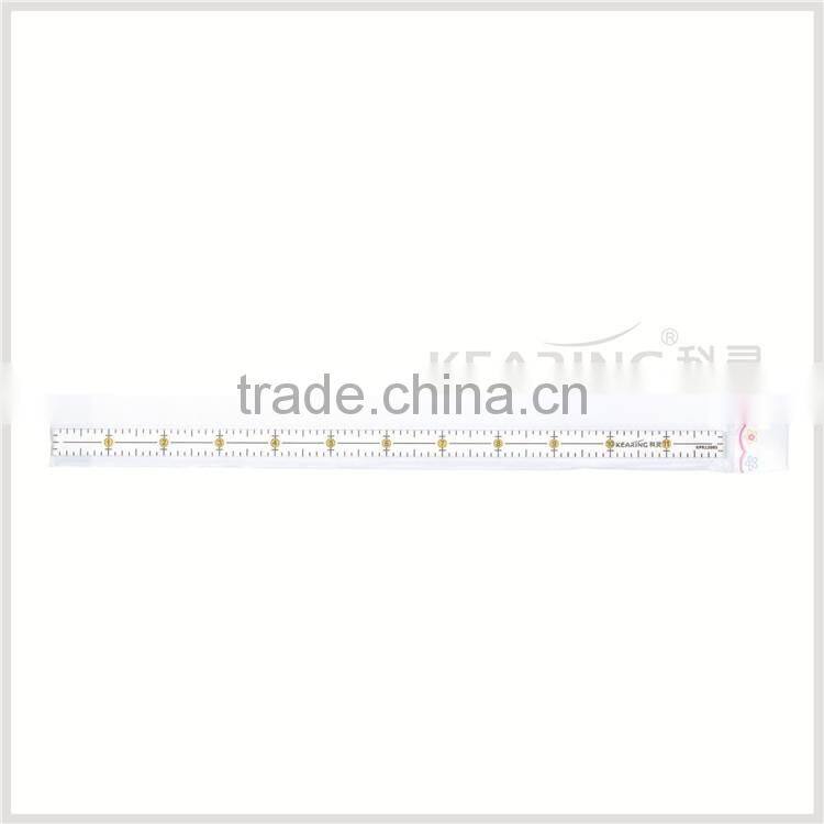 inch sized 12"*0.5" plastic quiting ruler in fatotry wholesale price #kpr12005