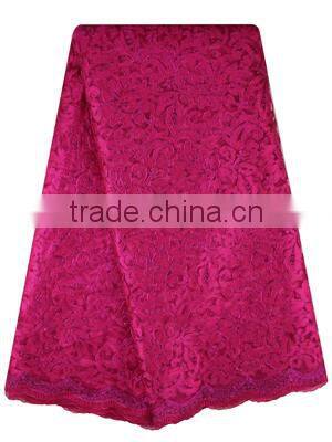 Competitive Price French Net Chantilly Lace French Silk Fabrics African Style French Lace FL0030
