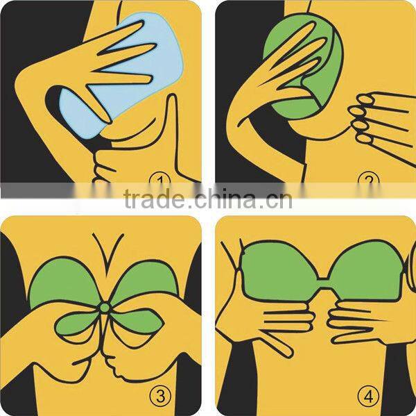 invisible nude matue cotton lace sheer bra