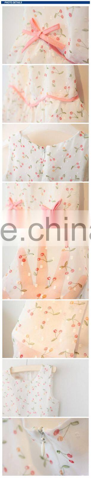 2016 summer sleeveless baby dress designs baby dress new style