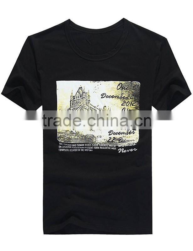 OEM logo custom printing t-shirt made in China