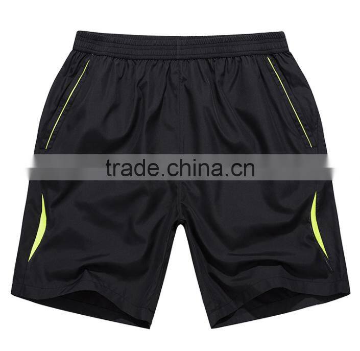 Mens lined Shorts Fitness Running Pants Fifth pants Sportswear Casual pants