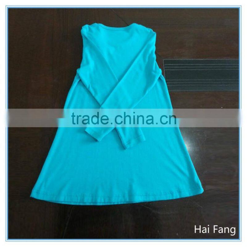 OEM Children Girls Long Sleeve T Shirts, Bowknot T Shirts, O neck T Shirts