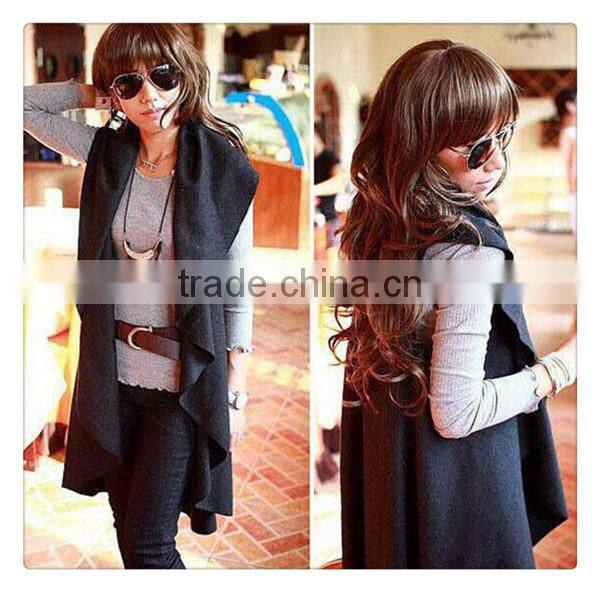 Spring new European style Temperament fashion shawl,woolen Irregular coat,women shawl