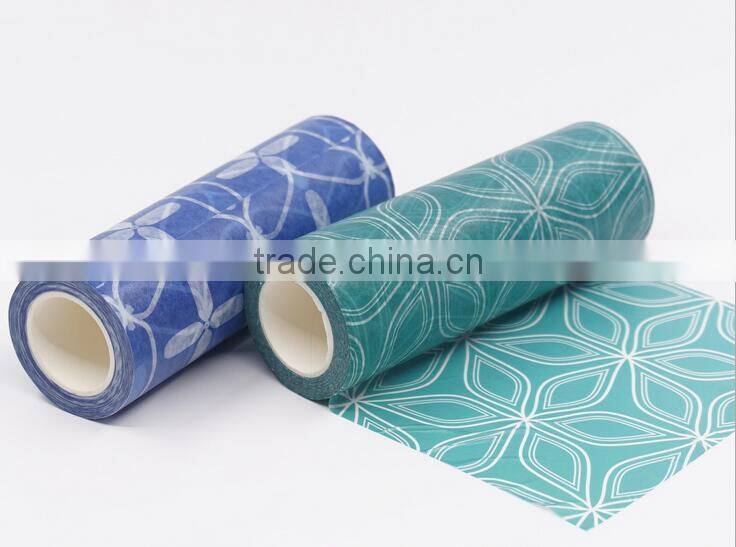 Super Wide washi masking paper tape for wall sticker