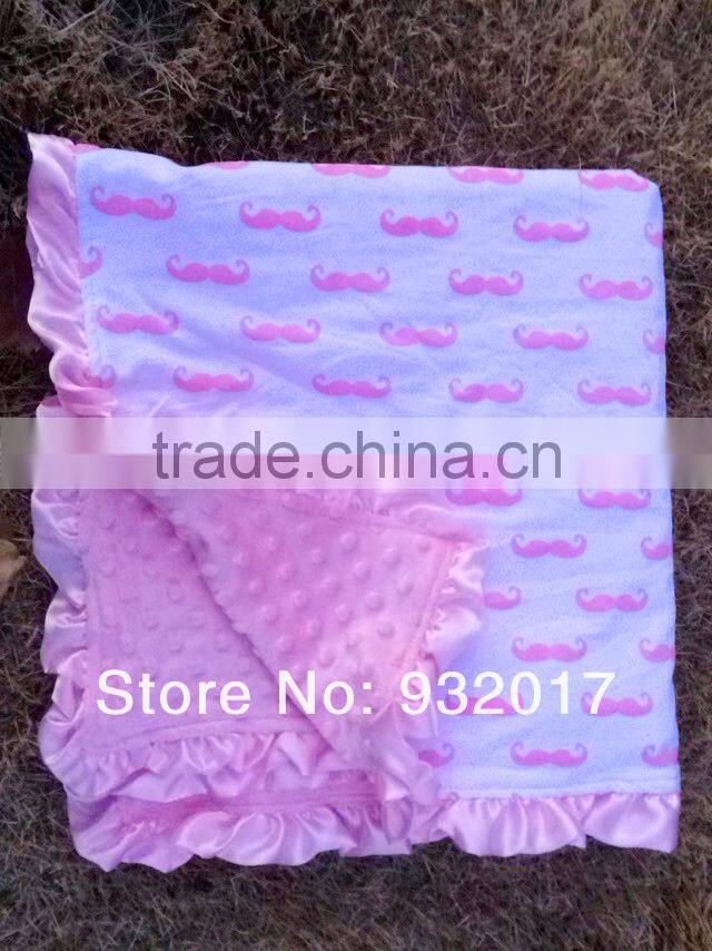 baby Chevron Minky Blanket Baby Minky Blanket soft baby blanket minky dot Plain Minky Dot fabric Baby blankets baby mink blanket