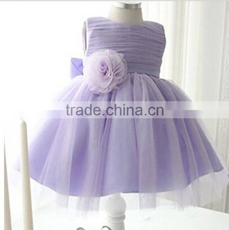 Hot Sale New Autumn Children Wedding Dress Baby Girls Dresses Kids Striped Bow Long-Sleeved Lace Princess Casual Dress For Party