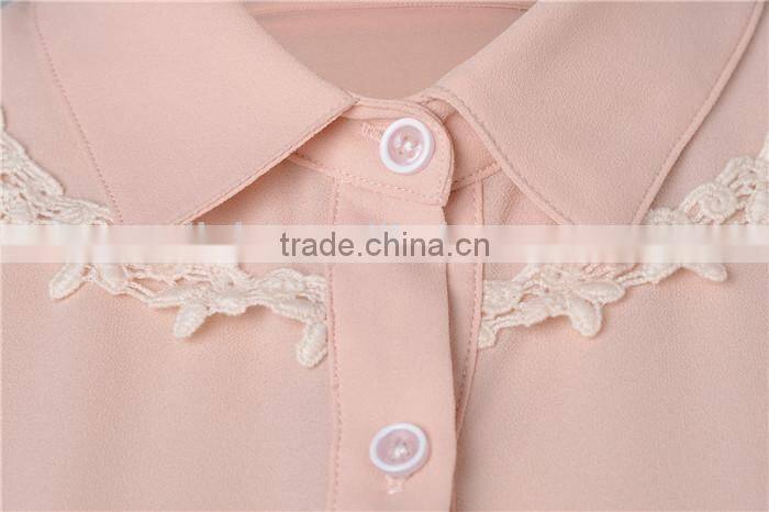elegant pink women blouse for middle aged women