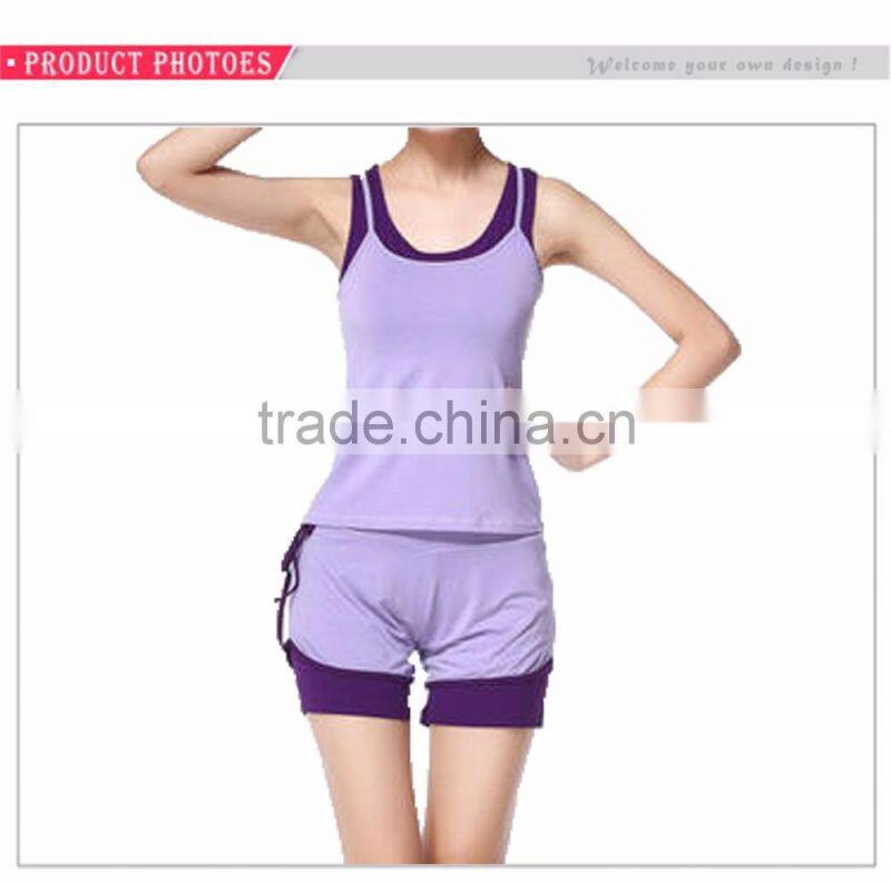 Custom Hot Sale Ladies Fitness Wear Gym Outfits Yoga Clothes Women