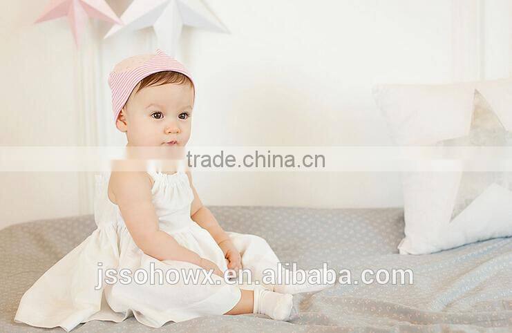 star printed fancy baby hat, soft touch 100% cotton baby hat, star baby hat