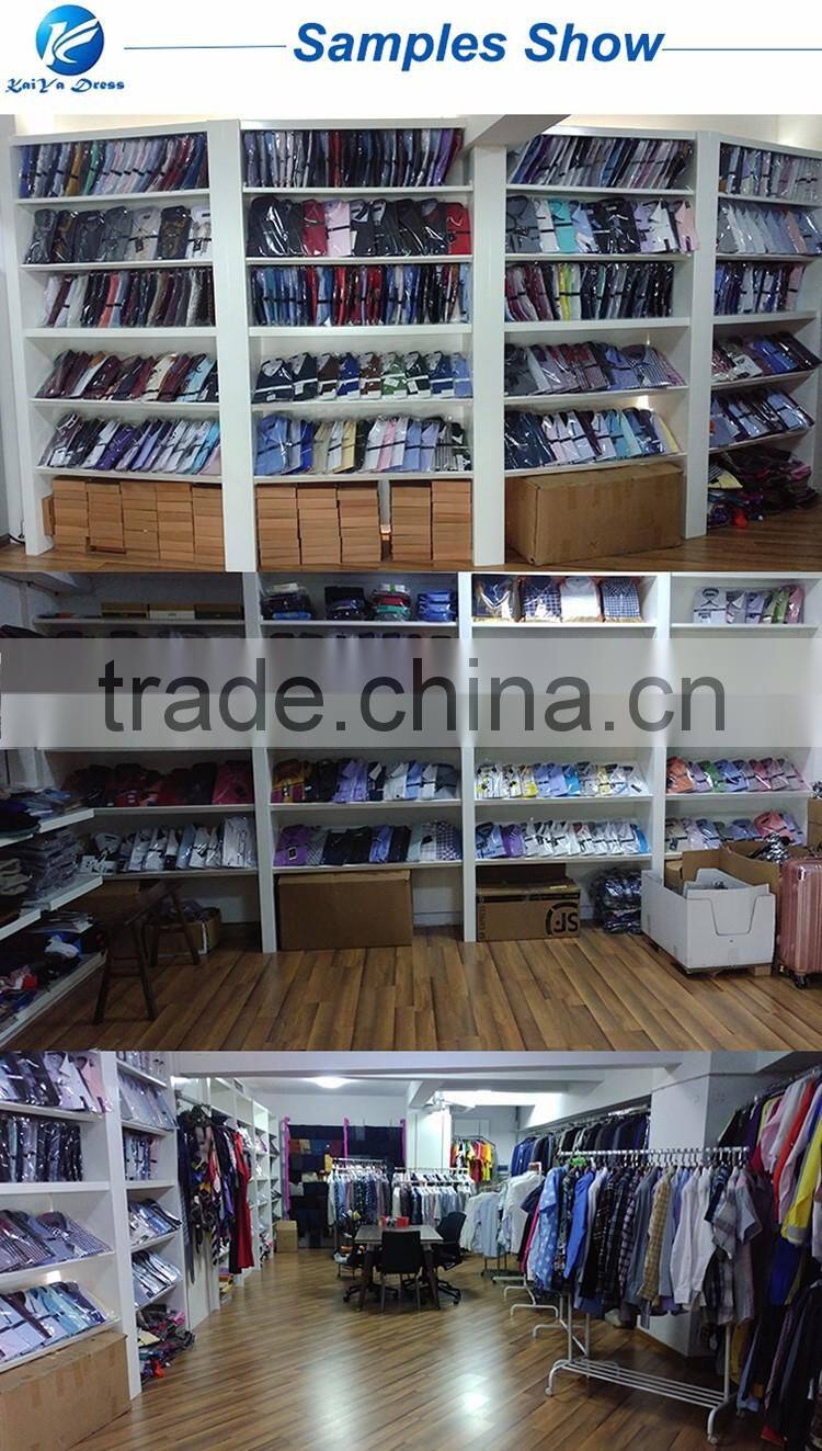 Spring long sleeve men blue cotton denim shirt