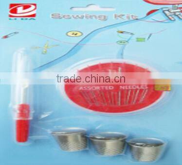 Simple sewing kit set needle and thread kit