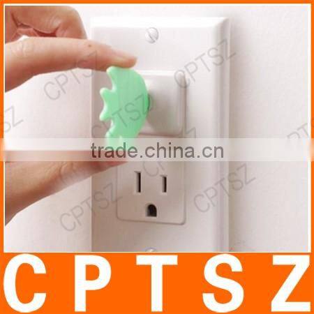 Baby Mate 24 PCS Childproof Electrical Outlet Plugs with 4 Parent Keys (White, 1.3" x 1.1" Plug Size) - Electric Socket Cover -