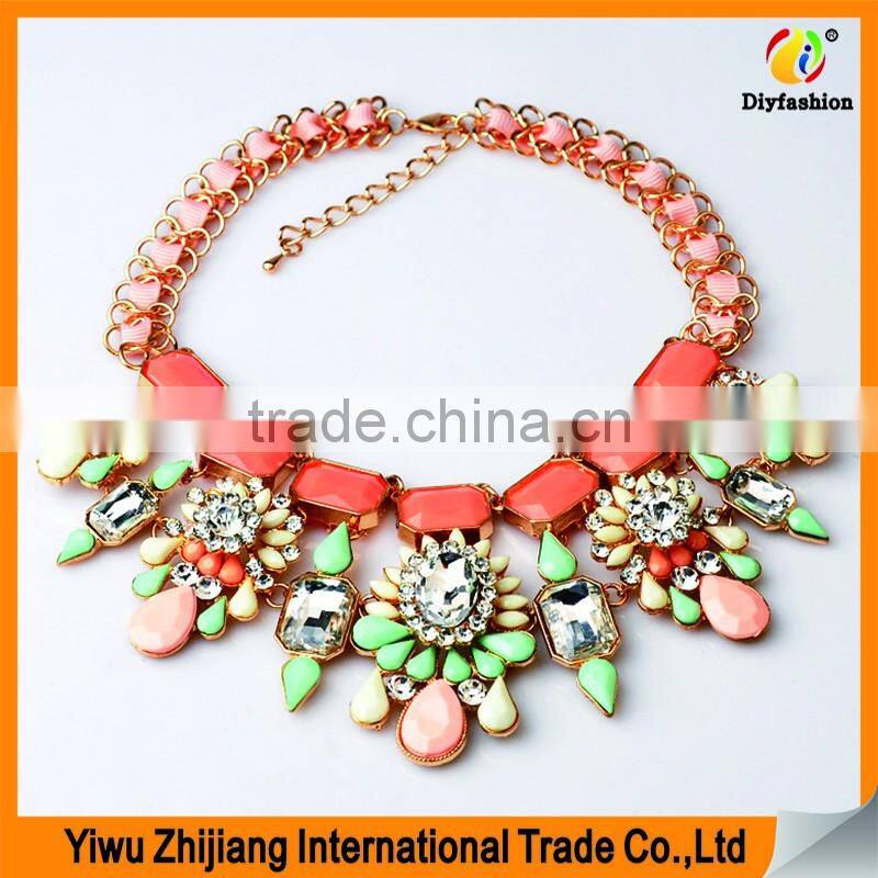 Wholesale Fashion Jewelry Latest Design Beads Necklace And Pendant Necklace