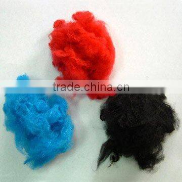 100% color recycled polyester staple fiber