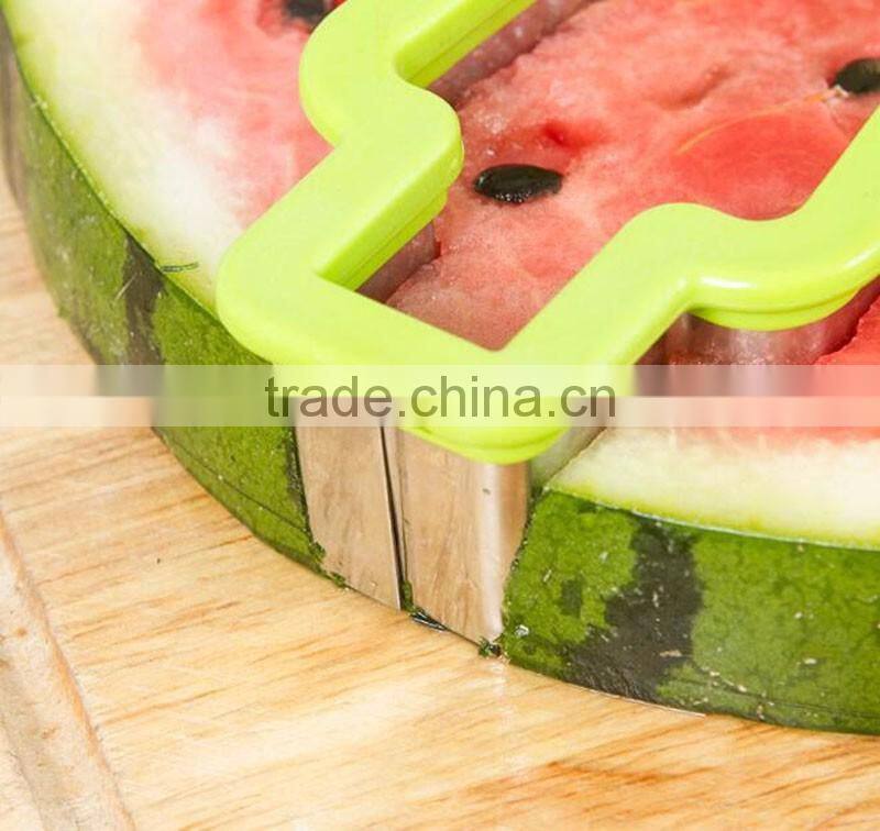 New Arrival Ice Lollies Shape Cutter Watermelon Slicer Cutter