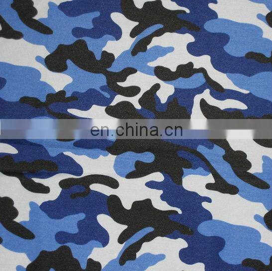 cotton camouflage fabric cvc army printed fabric water-resistant