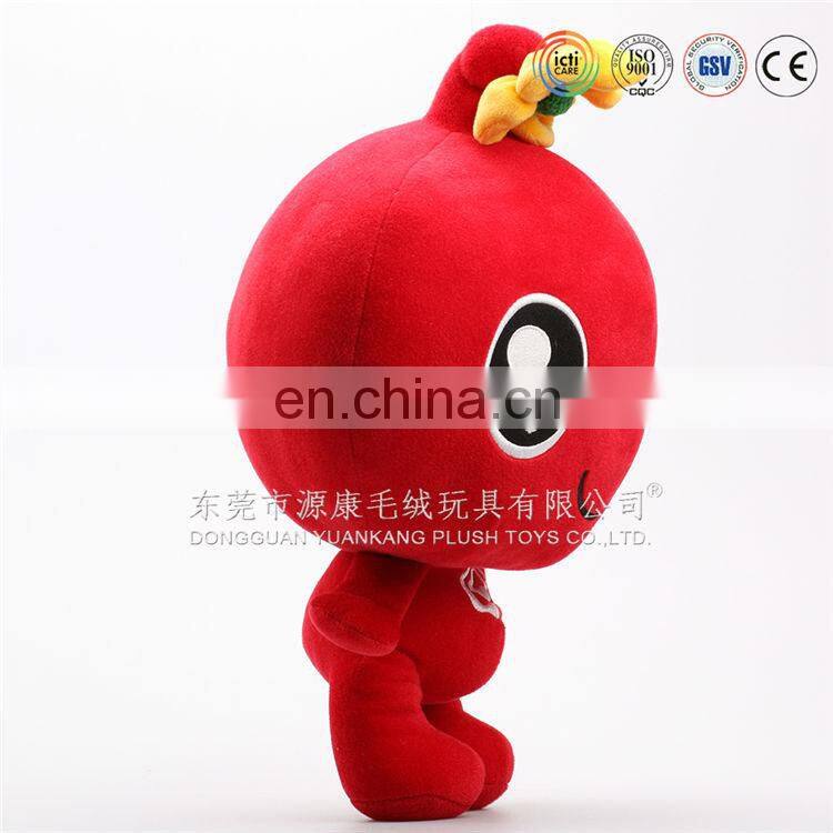 Customized plush cartoon cat kiss cartoon characters