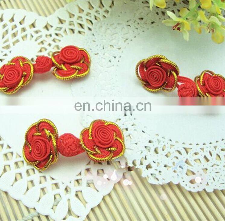 2016 custom high quality different color Chinese knot cheongsam button