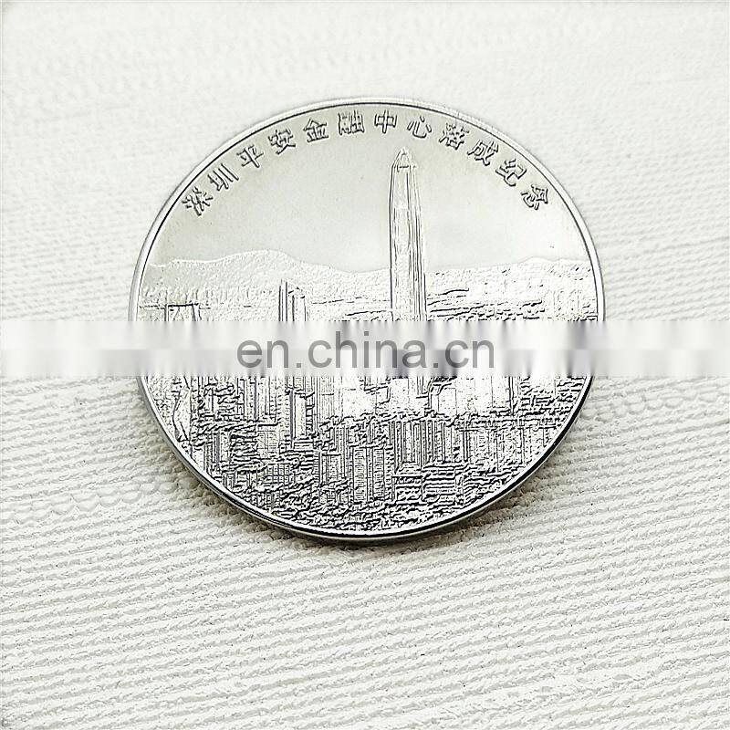 Shenzhen metal crafts maker insurance coin for China Pingan