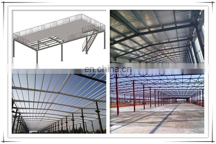 China industrial steel frame steel structure prefabricated steel building