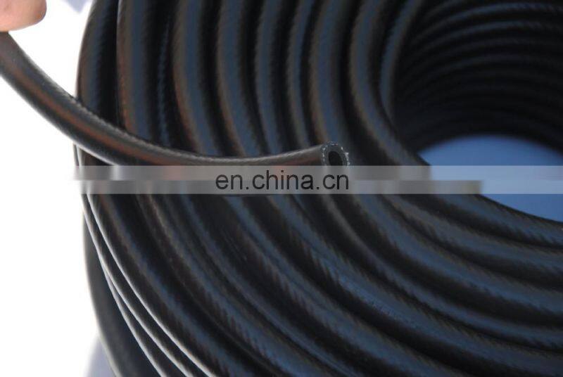 Flexible 3/8" Braided PVC LPG Gas Cooker Hose,Black PVC Gas Pipe,PVC Flexible Gas Connection Pipe