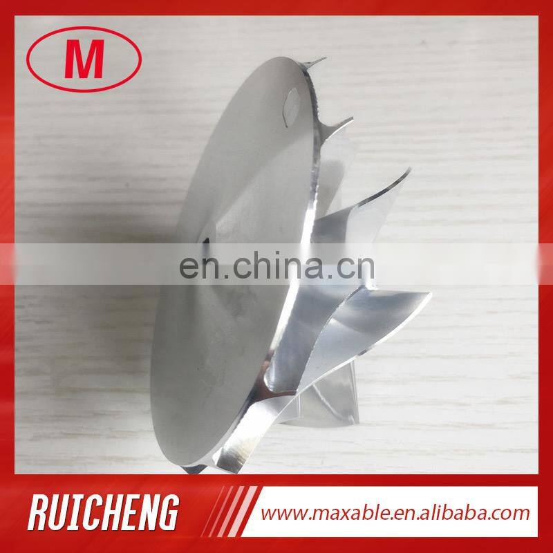 GTX3076 6+6 blades 58.00/78.13mm high performance turbo milling/aluminum 2618/billet compressor wheel for racing