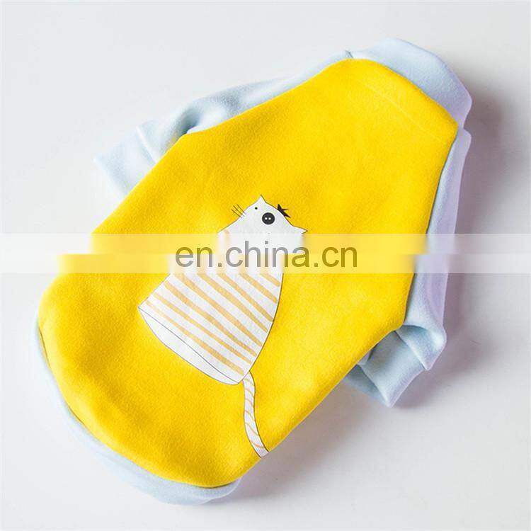 Autumn winter hoodie cat clothes pet costumes cat winter clothing