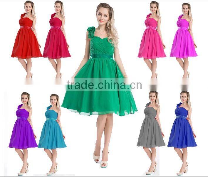 walson 2015 hot sell Girls dress colorful style princess kid dress for child