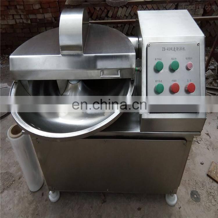 Commercial 20 l meat bowl cutter / meat chopper mixer  for meat processing factory directly sale