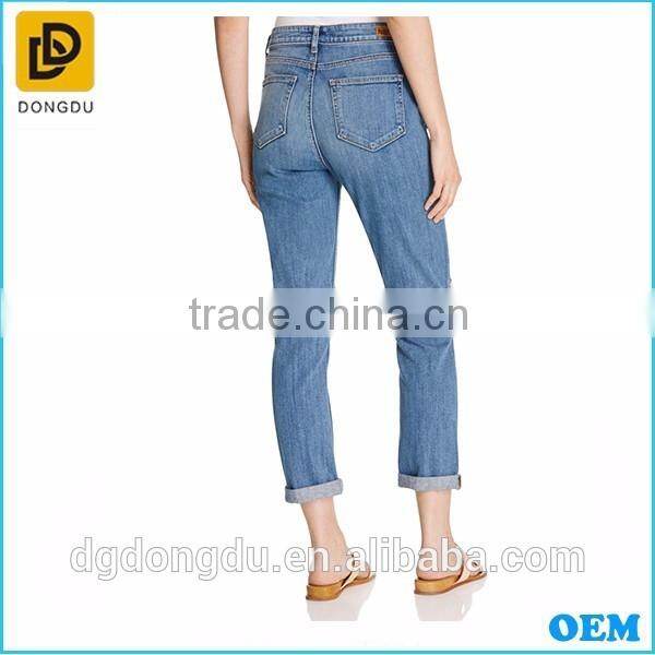 Best selling 2016 new arrival fashion pencil jeans design slim Jeans