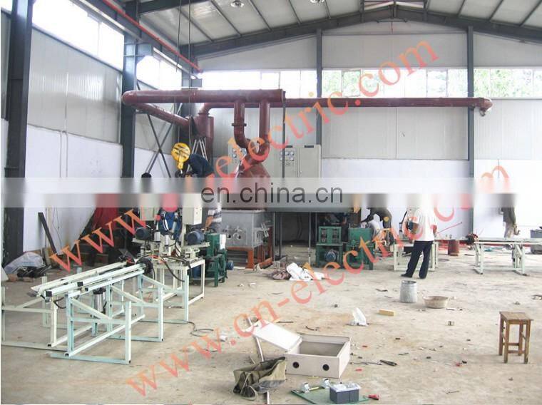 Horizontal continuous casting machine for copper/brass scrap