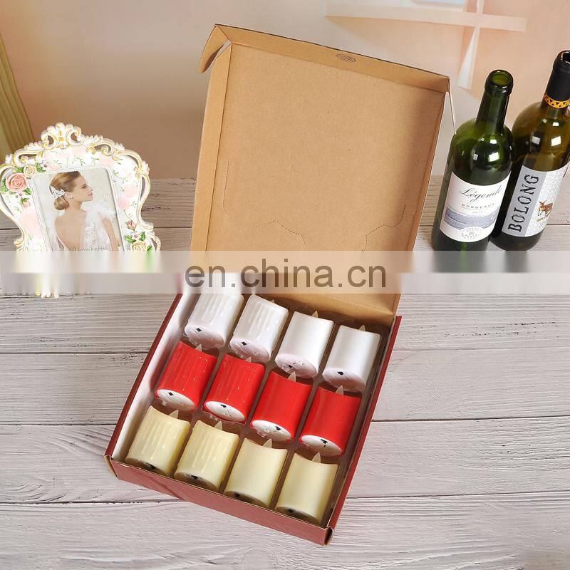 Wedding decoration led light up christmas candle room decoration led candle light