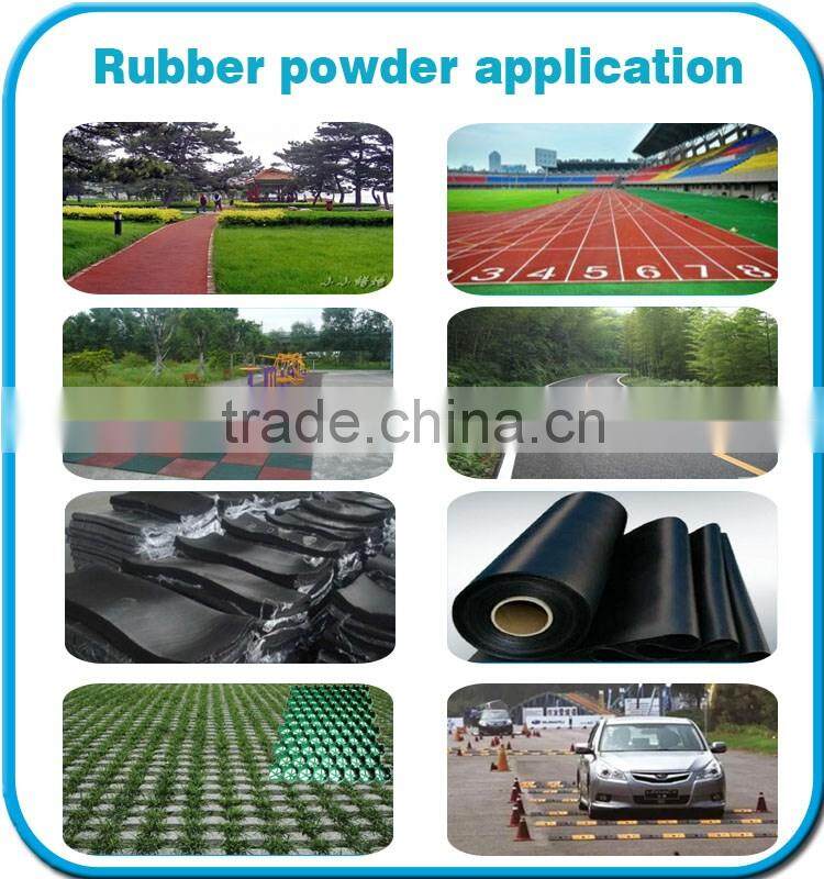 Waste tire rubber powder plants_Waste tyre recycling rubber powder production line
