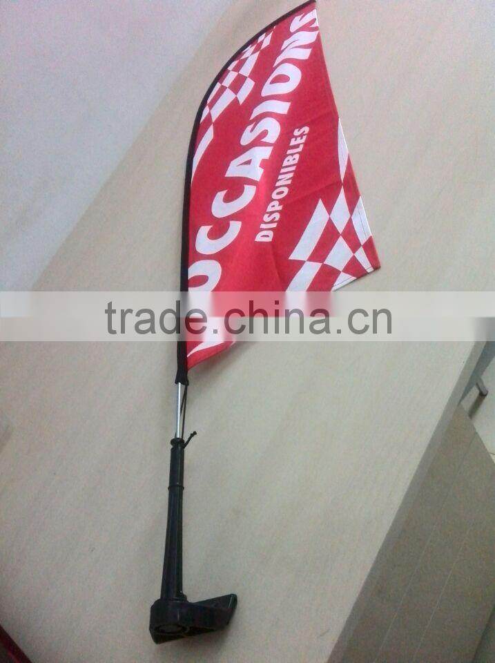 mini car advertising teardrop