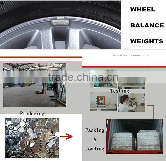 Zinc die casting wheel balance weight