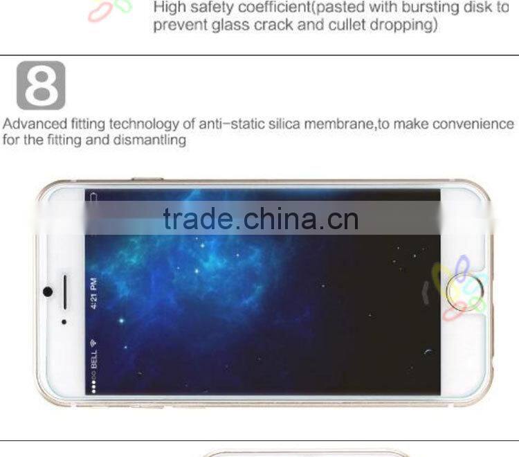 Goldspin anti-fingerprint tempered glass cell phone screen protector