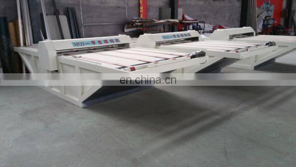 Platform Creasing Die Cutting Packing Machine/ Corrugated Cardboard Platform Die-cutting Machine