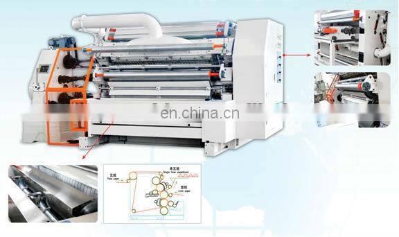 ready fingerless vacuum suction single facer in stock for sale