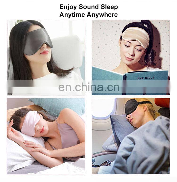 Colorful No Moq Slik Sleep Girl Blackout Sleeping Night Time Cute Girly Eyemask Stain for Girls