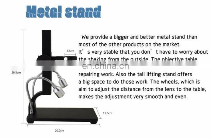 ADSM302 Andonstar Microscope 5 Inch Screen Digital Microscope for PCB Repair Tool