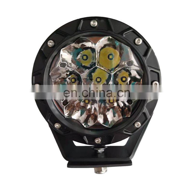 5.5 inch 35w power round led work light light bar car accessories