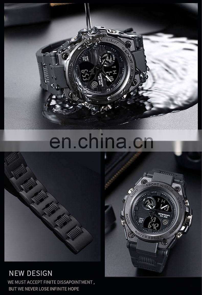 Custom Logo Quartz Wrist Designer Watch Popular Brands Luxury Men Sports Electronic Digital Watches