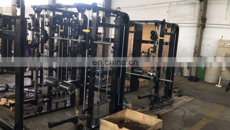 ASJ-S105 Multi functional trainer squant smith machine fitness equipment machine commercial gym equipment