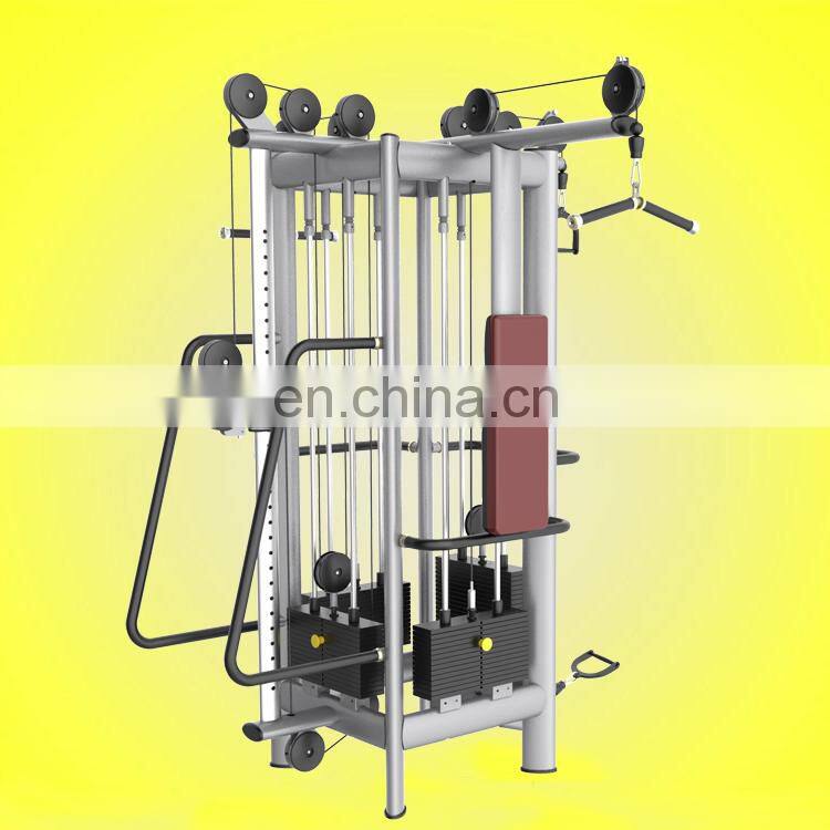 High Quality Home Shandong MND Multi Station Cable Jungle Fitness Equipment Gym Machine Mutli Function Station