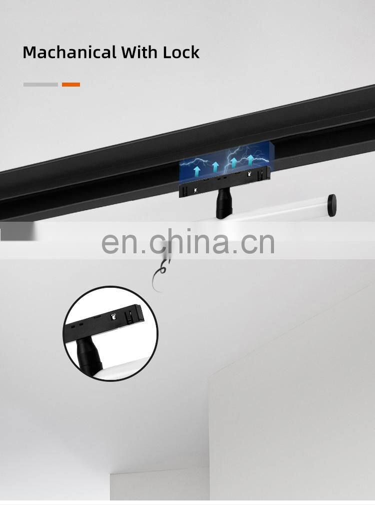 HUAYI Wholesale Price Modern Linear Lamp Living Room 6w 12w LED Magnetic Track Light