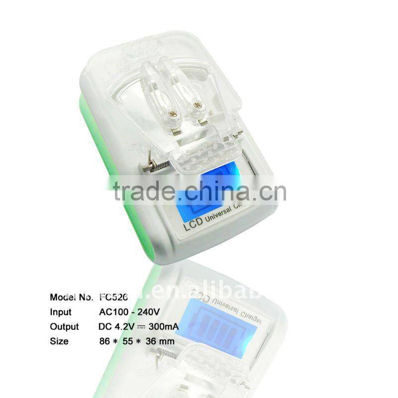 LCD universal charger