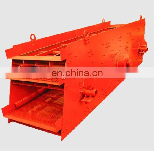 Sand stone crushing line with crusher and screener machine